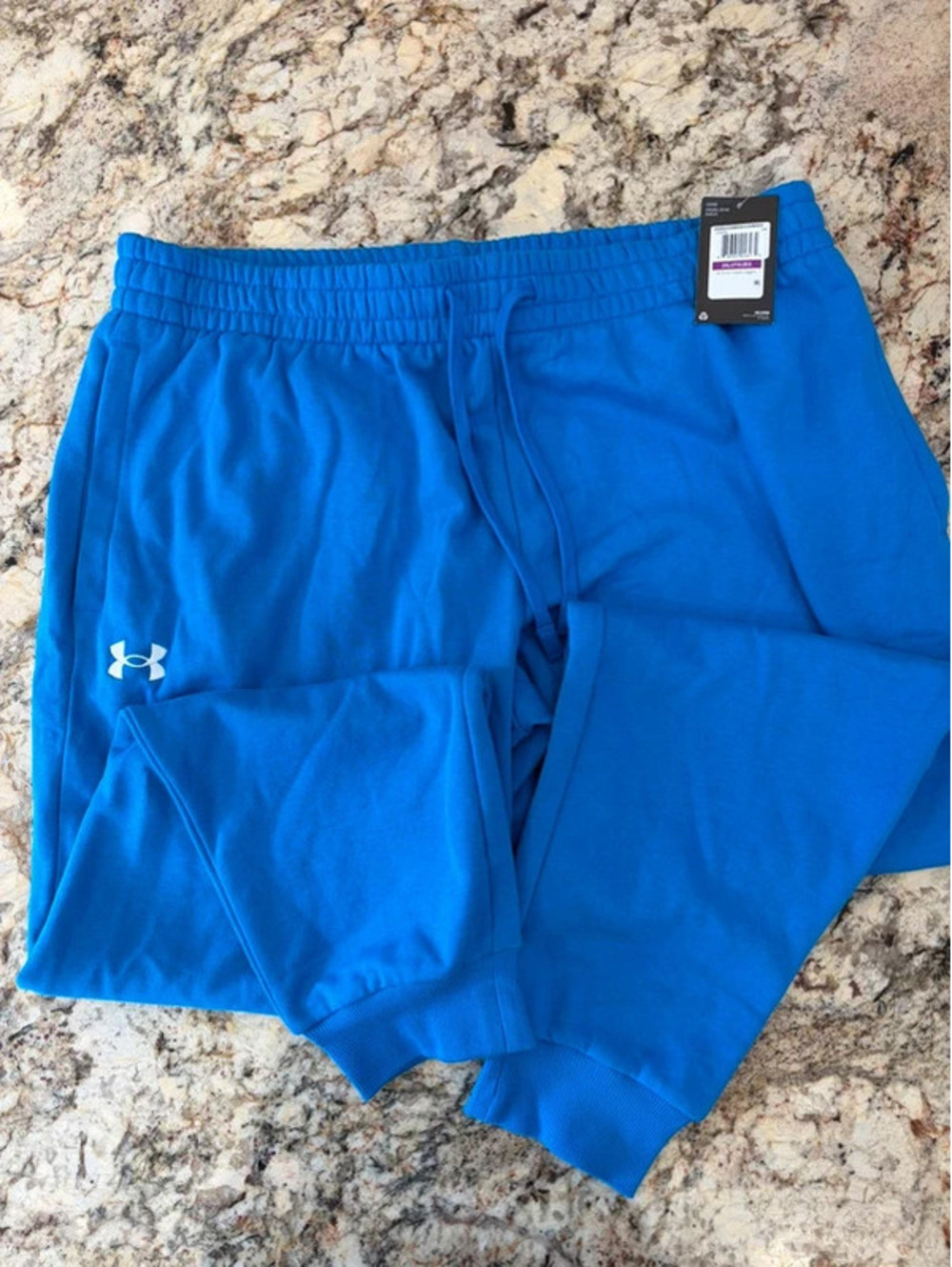 Under Armour Men’s UA Rival Fleece Joggers Blue Size XXL NWT MSRP $55